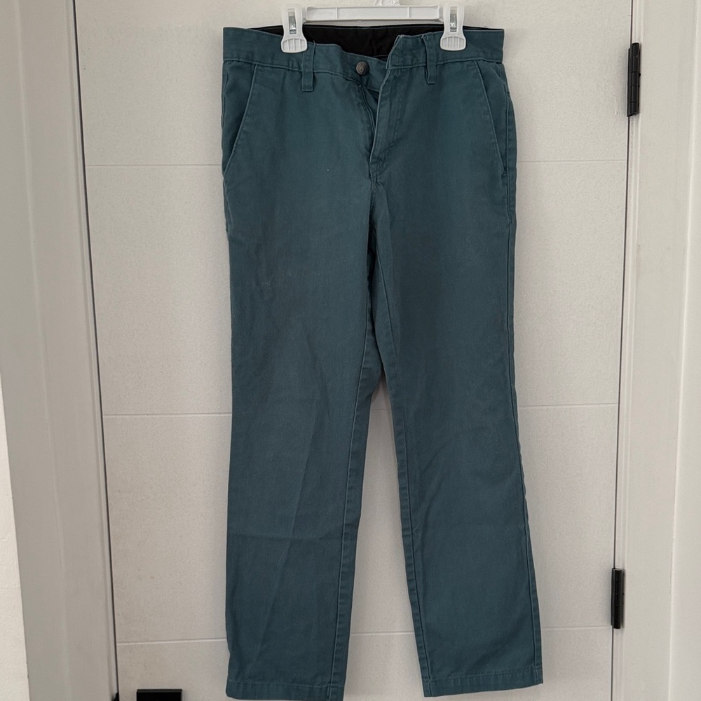 Volcom Men's Skateboarding Teal Pants